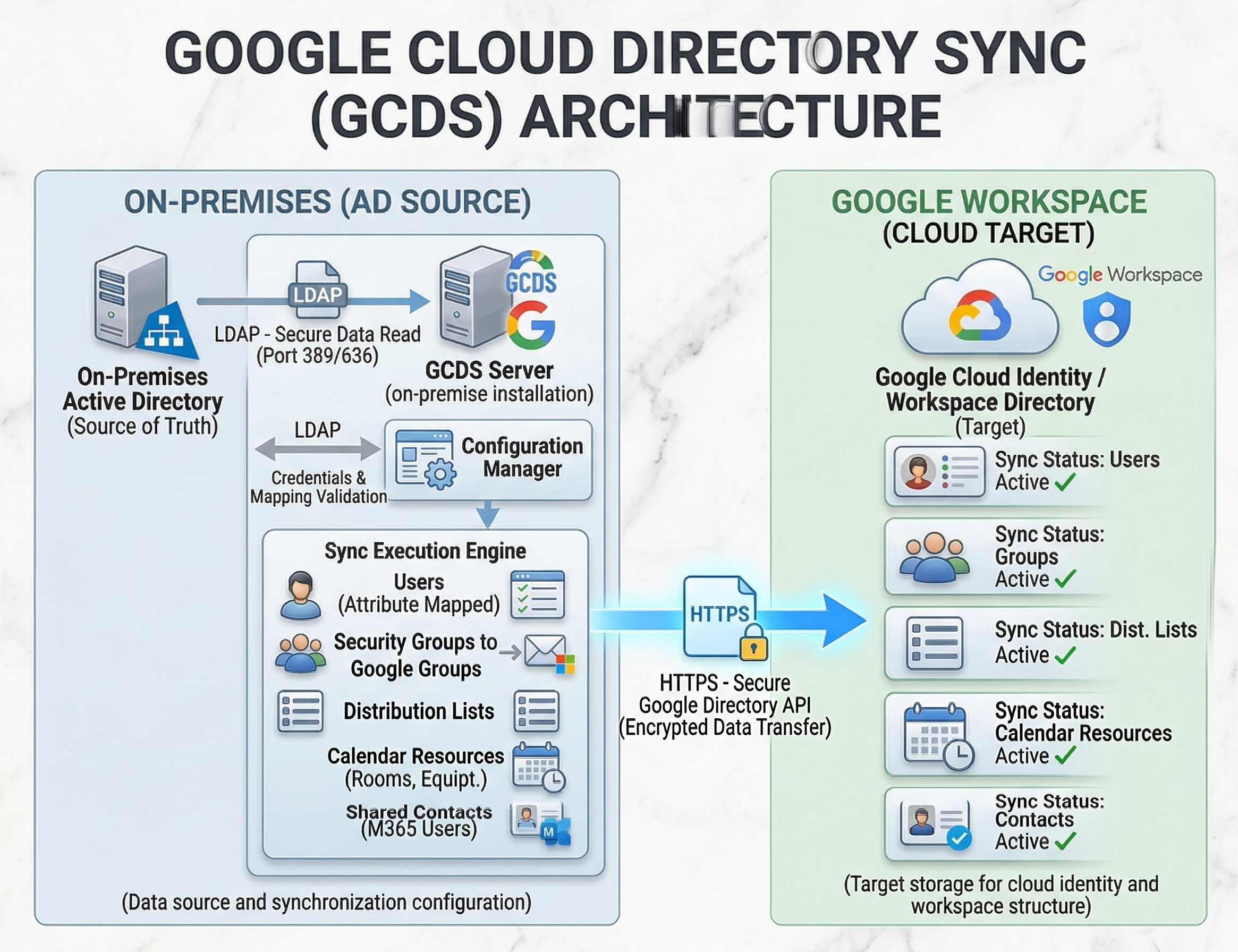 GCDS Architecture and Data Flow